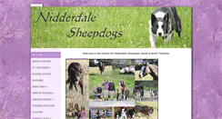 Desktop Screenshot of nidderdalesheepdogs.co.uk